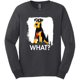 Airedale What Dog Long Sleeve Tee Gift For Dog Lover