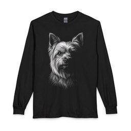 Yorkshire Terrier Engraved Long Sleeve Shirt Gift For Dog Lover
