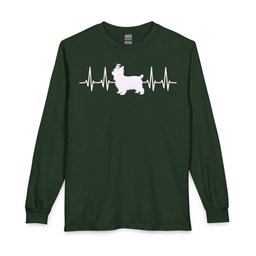 Yorkshire Terrier Heartbeat Long Sleeve Shirt Gift For Dog Lover