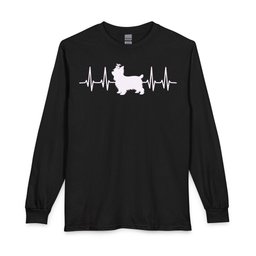 Yorkshire Terrier Heartbeat Long Sleeve Shirt Gift For Dog Lover