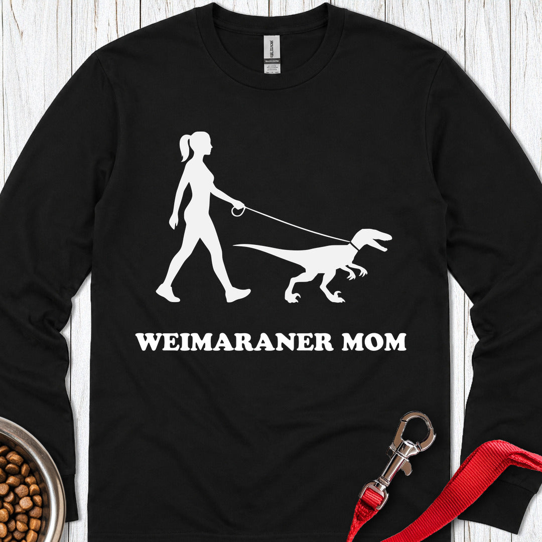 Weimaraner Mom Long Sleeve Shirt Gift For Mom