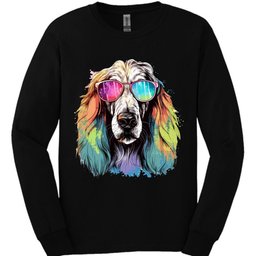 Afghan Hound Top Dog Long Sleeve Shirt Gift For Dog Lover
