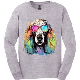 Afghan Hound Top Dog Long Sleeve Shirt Gift For Dog Lover