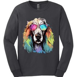 Afghan Hound Top Dog Long Sleeve Shirt Gift For Dog Lover