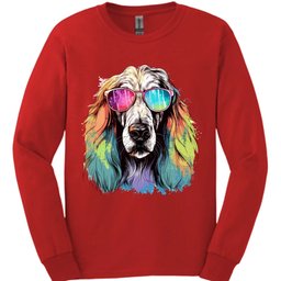 Afghan Hound Top Dog Long Sleeve Shirt Gift For Dog Lover