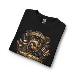 Yorkshire Terrier USA Golden Long Sleeve Shirt Gift For Dog Lover