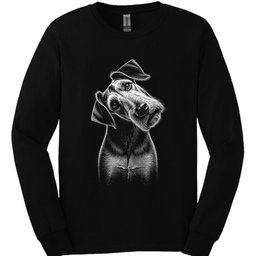 Airedale Tilted Dog Long Sleeve Shirt Gift For Dog Lover