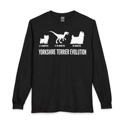 Yorkshire Terrier Evolution Long Sleeve Shirt Gift For Dog Lover