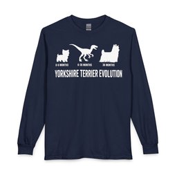 Yorkshire Terrier Evolution Long Sleeve Shirt Gift For Dog Lover