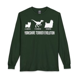 Yorkshire Terrier Evolution Long Sleeve Shirt Gift For Dog Lover
