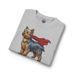 Yorkshire Terrier Superhero Long Sleeve Shirt Gift For Dog Lover