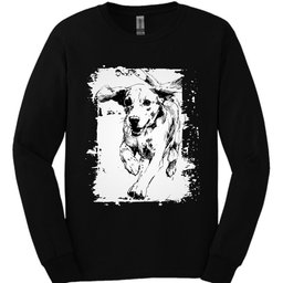 Beagle Running Dog Long Sleeve Shirt Gift For Dog Lover
