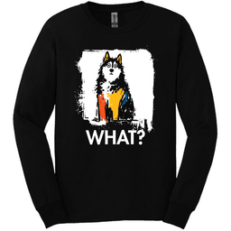 Alaskan Malamute What Dog Long Sleeve Tee Gift For Dog Lover