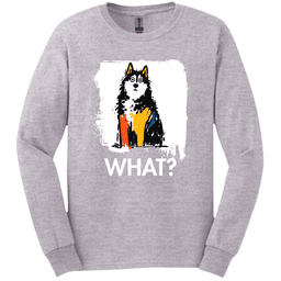 Alaskan Malamute What Dog Long Sleeve Tee Gift For Dog Lover