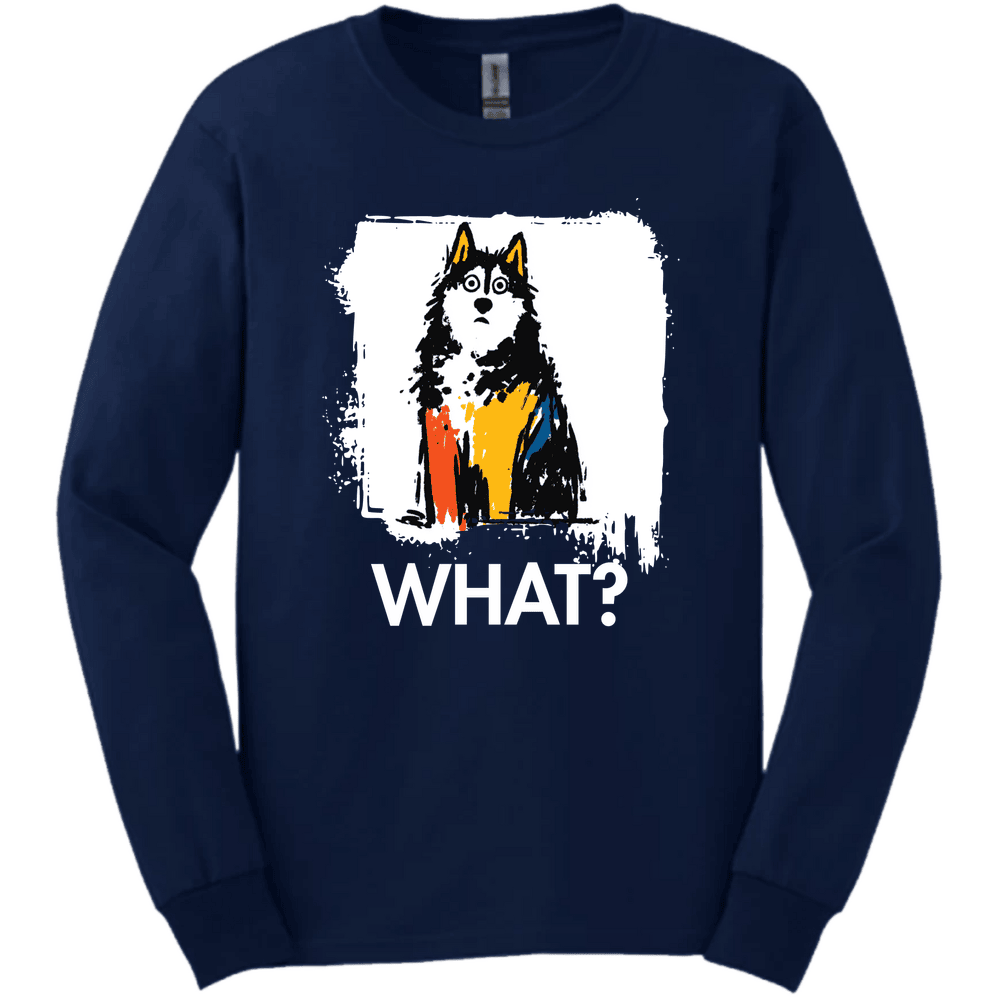 Alaskan Malamute What Dog Long Sleeve Tee Gift For Dog Lover