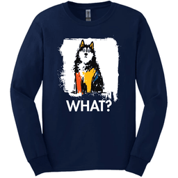Alaskan Malamute What Dog Long Sleeve Tee Gift For Dog Lover