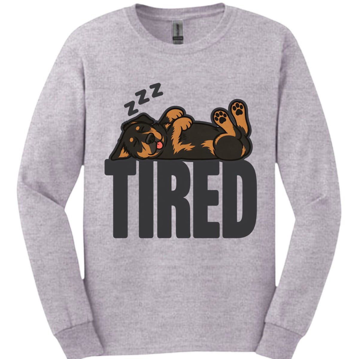 Beauceron Tired Dog Long Sleeve Shirt Gift For Dog Lover