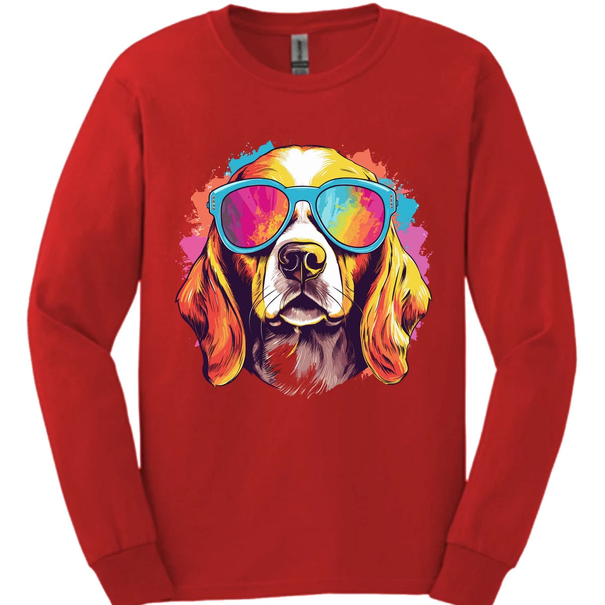 Beagle Top Dog Long Sleeve Shirt Gift For Dog Lover