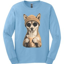 Basenji Hipster Dog Long Sleeve Shirt Gift For Dog Lover