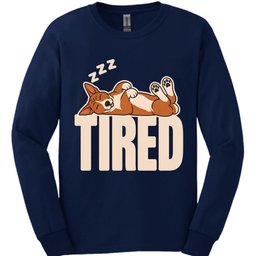 Basenji Tired Dog Long Sleeve Shirt Gift For Dog Lover