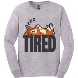 Basenji Tired Dog Long Sleeve Shirt Gift For Dog Lover