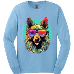 Belgian Tervuren Top Dog Long Sleeve Shirt Gift For Dog Lover