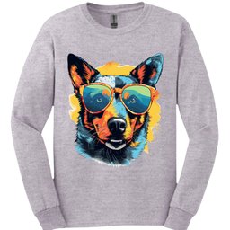 Australian Cattle Top Dog Long Sleeve Shirt Gift For Dog Lover