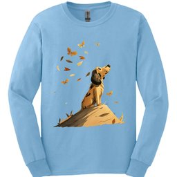 Basset Hound Fall Dog Long Sleeve Shirt Gift For Dog Lover