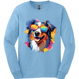 Australian Shepherd Top Dog Long Sleeve Shirt Gift For Dog Lover