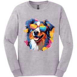 Australian Shepherd Top Dog Long Sleeve Shirt Gift For Dog Lover