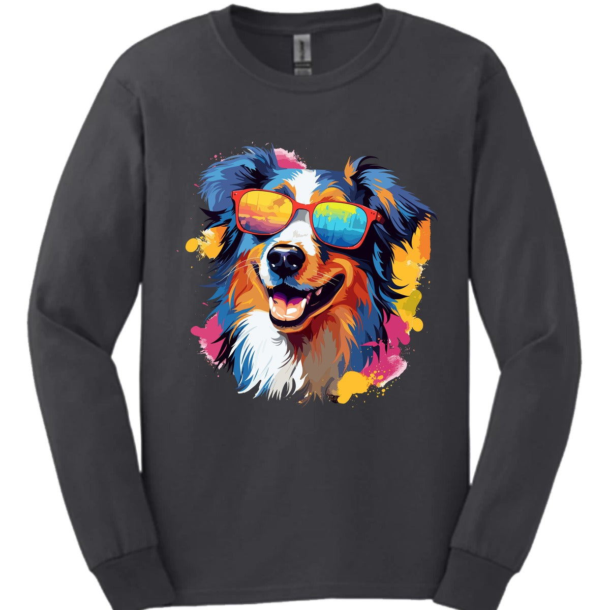 Australian Shepherd Top Dog Long Sleeve Shirt Gift For Dog Lover