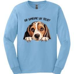 Beagle Did Someone Say Treat Long Sleeve Shirt Gift For Dog Lover
