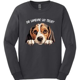 Beagle Did Someone Say Treat Long Sleeve Shirt Gift For Dog Lover