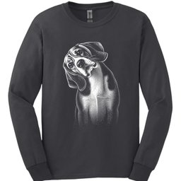 Beagle Tilted Dog Long Sleeve Shirt Gift For Dog Lover