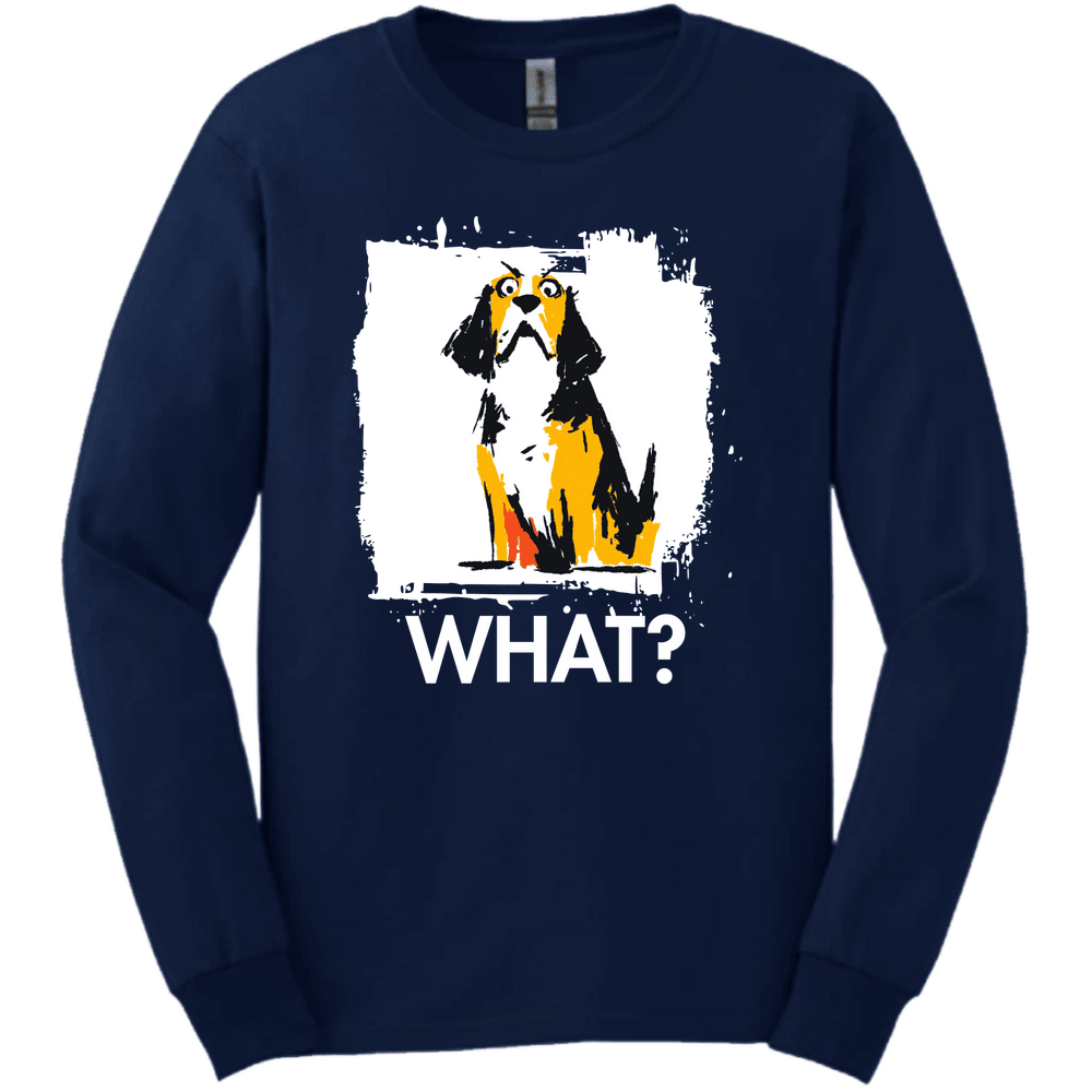 Beagle What Dog Long Sleeve Tee Gift For Dog Lover