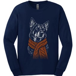 Beauceron Winter Dog Long Sleeve Shirt Gift For Dog Lover
