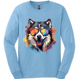 Alaskan Malamute Top Dog Long Sleeve Shirt Gift For Dog Lover