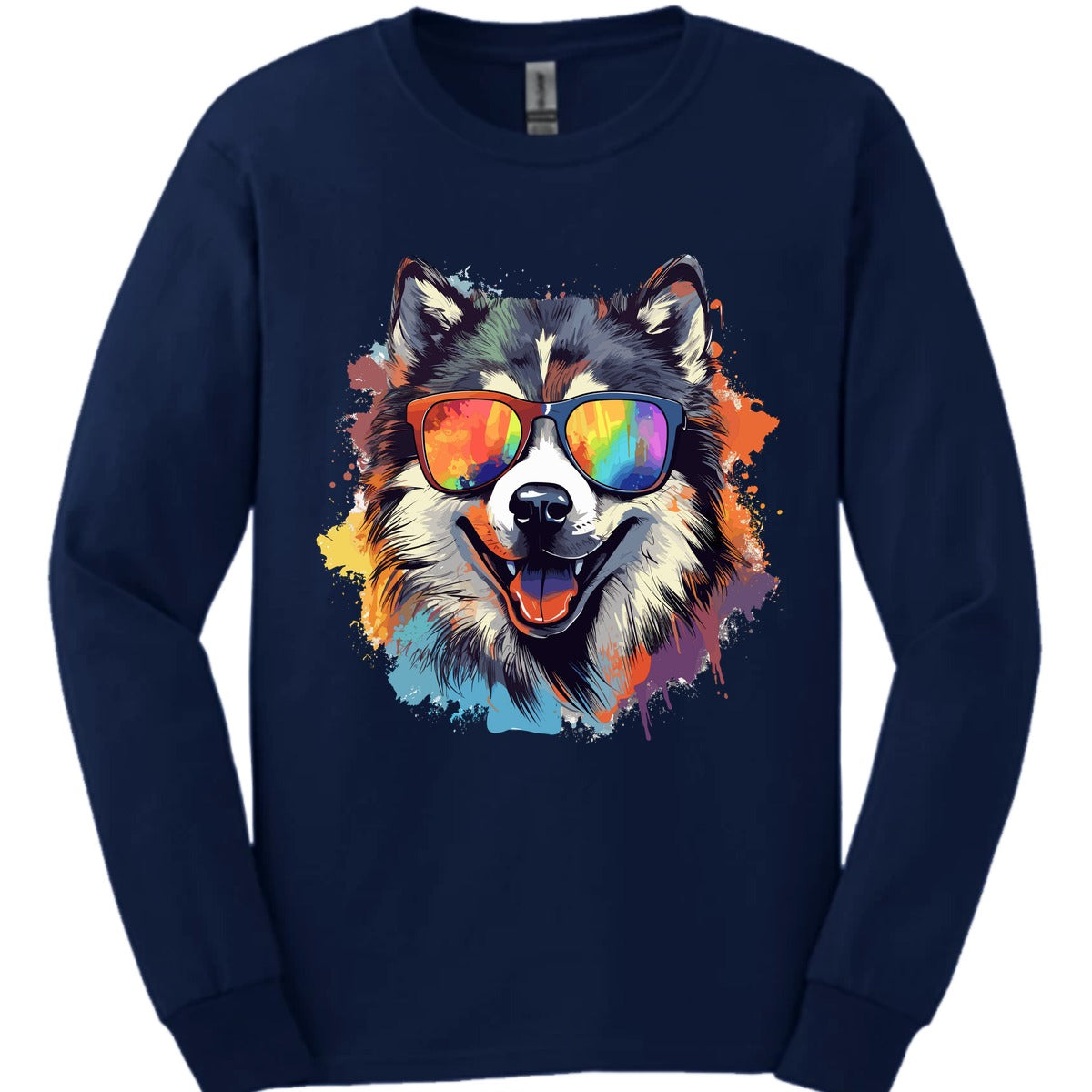 Alaskan Malamute Top Dog Long Sleeve Shirt Gift For Dog Lover