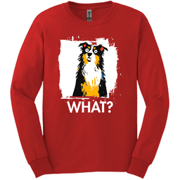 Australian Shepherd What Dog Long Sleeve Tee Gift For Dog Lover