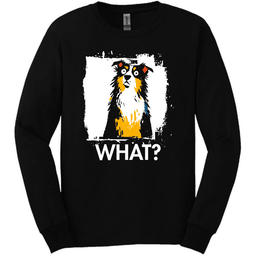 Australian Shepherd What Dog Long Sleeve Tee Gift For Dog Lover