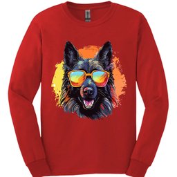 Belgian Sheepdog Top Dog Long Sleeve Shirt Gift For Dog Lover