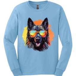 Belgian Sheepdog Top Dog Long Sleeve Shirt Gift For Dog Lover