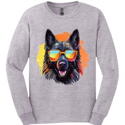 Belgian Sheepdog Top Dog Long Sleeve Shirt Gift For Dog Lover