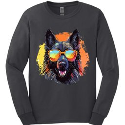 Belgian Sheepdog Top Dog Long Sleeve Shirt Gift For Dog Lover