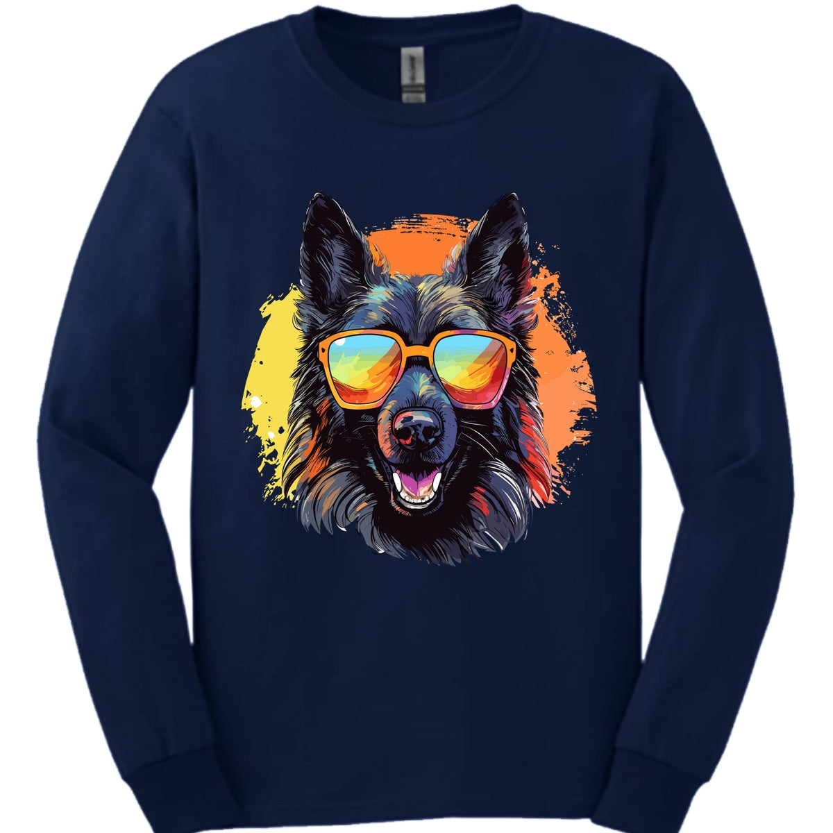 Belgian Sheepdog Top Dog Long Sleeve Shirt Gift For Dog Lover