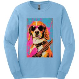 Beagle Punk Dog Long Sleeve Shirt Gift For Dog Lover