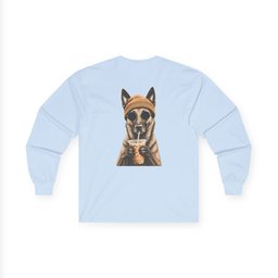 Belgian Malinois Hipster Dog Long Sleeve Shirt Cs Gift For Dog Lover