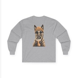 Belgian Malinois Hipster Dog Long Sleeve Shirt Cs Gift For Dog Lover