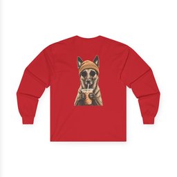 Belgian Malinois Hipster Dog Long Sleeve Shirt Cs Gift For Dog Lover