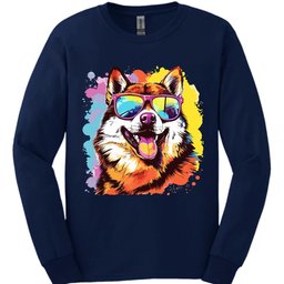Akita Inu Top Dog Long Sleeve Shirt Gift For Dog Lover